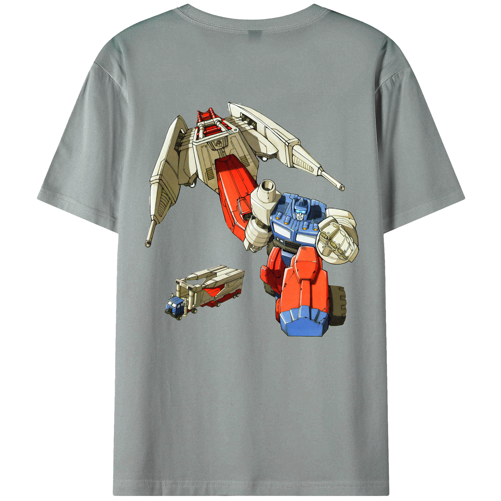 （画像用）  綿100％ メンズ半袖Tシャツ（バックプリント） 通気性